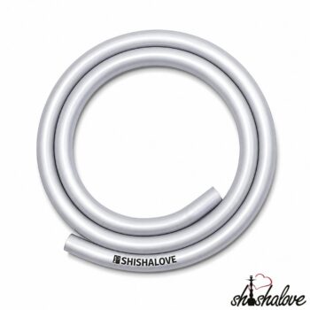 Shishalove Soft Touch Silver Silicone Hose