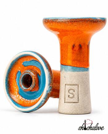 S bowl - Model S Blue Orange White