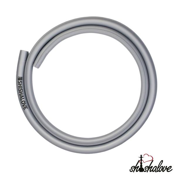 Shishalove Soft Touch Silver Silicone Hose