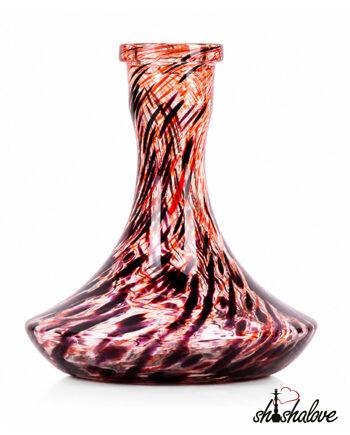 Vase Craft Splash Red