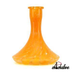 orange vase craft dotted