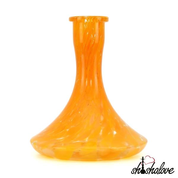 orange vase craft dotted