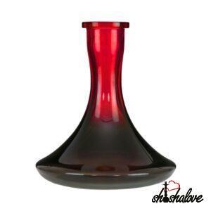 red smoke craft vase