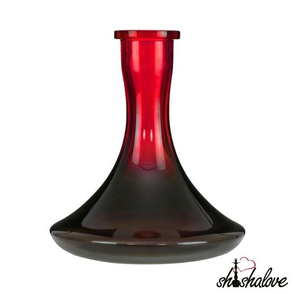 red smoke craft vase
