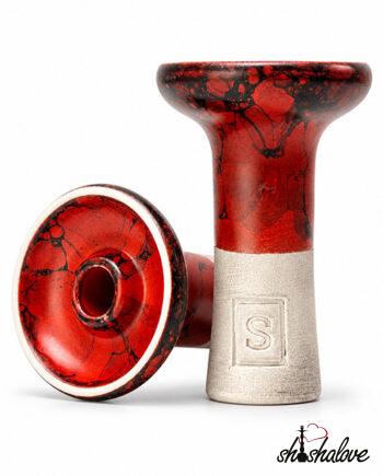 S bowl - Model S Red Black
