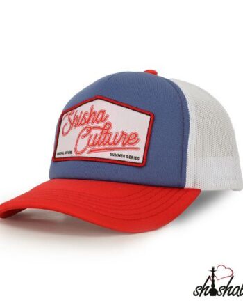 Shisha Culture's Trucker Cap Red/Blue