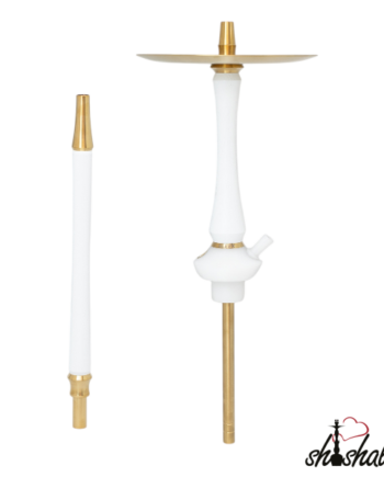 Union Hookah Sleek  PVD White