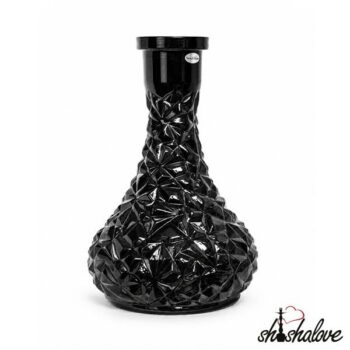 Crystal Vase Drop Black